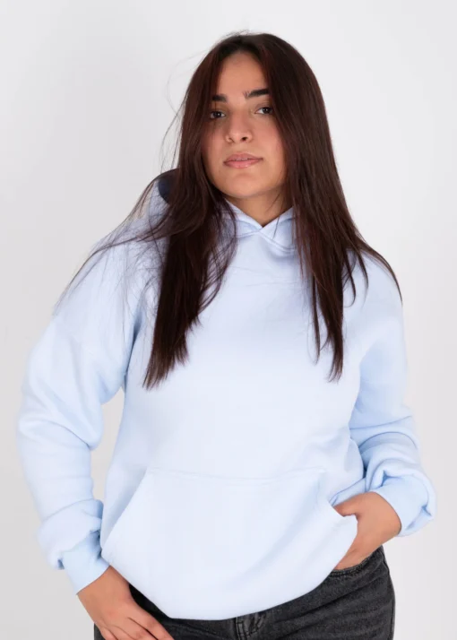 Baby Blue Oversized Hoodie