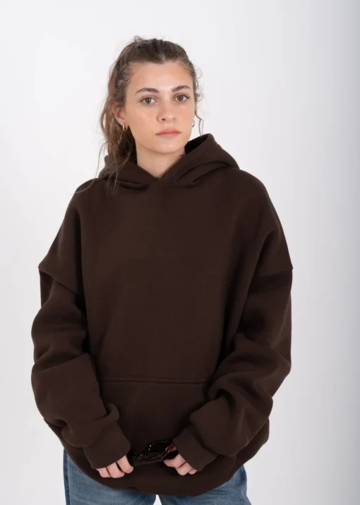 Brown Oversized Hoodie