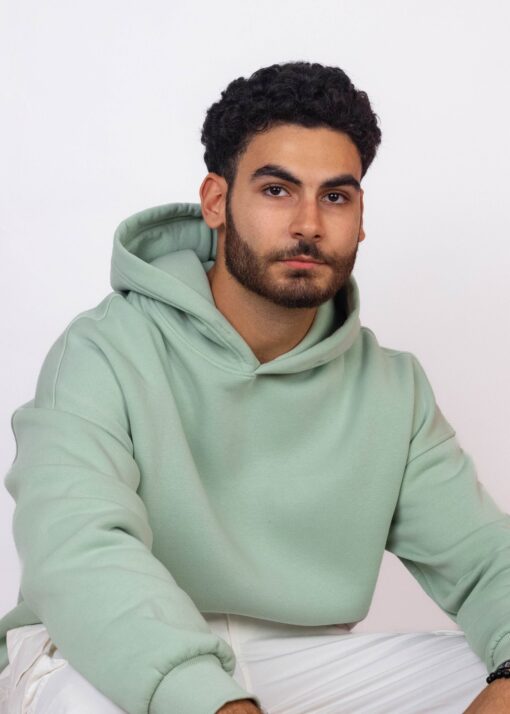 Mint Green Oversized Hoodie