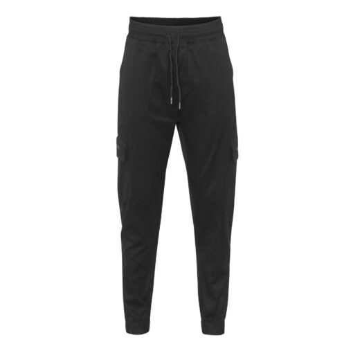 Black cargo pants