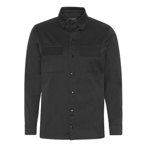 Black cargo shirt