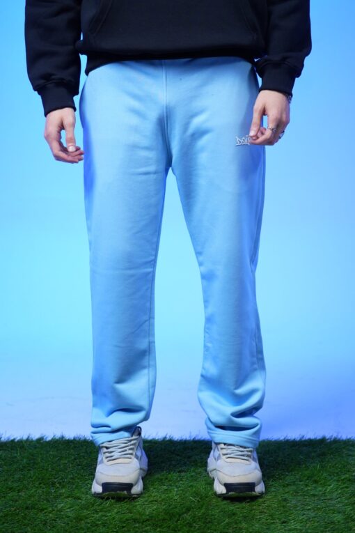 plain sweatpants baby blue - Image 13