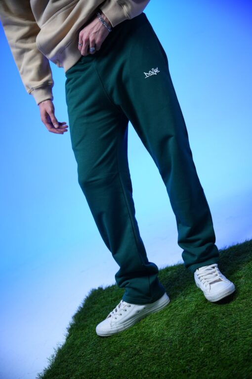 plain sweatpants  dark-green - Image 9