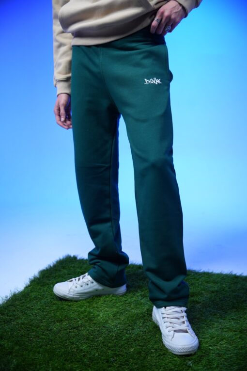 plain sweatpants  dark-green - Image 10