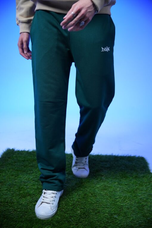 plain sweatpants  dark-green - Image 8