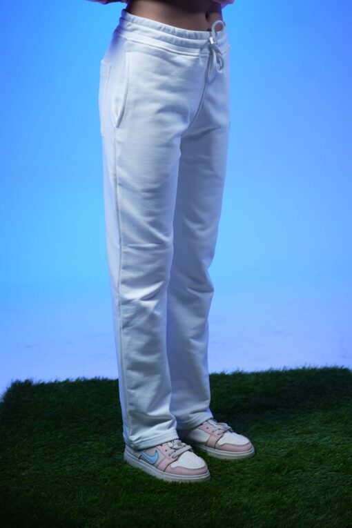 plain sweatpants  White - Image 17