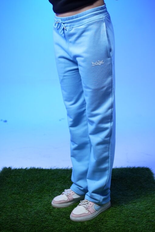 plain sweatpants baby blue - Image 2