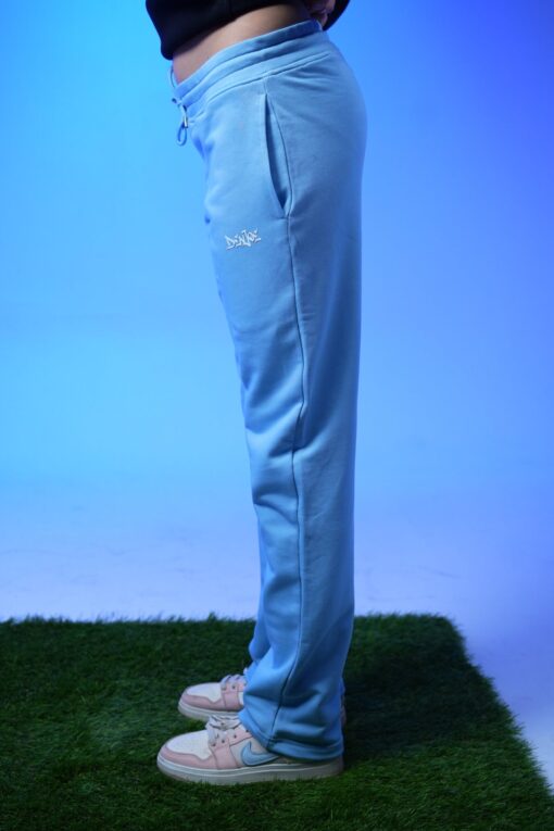 plain sweatpants baby blue - Image 3