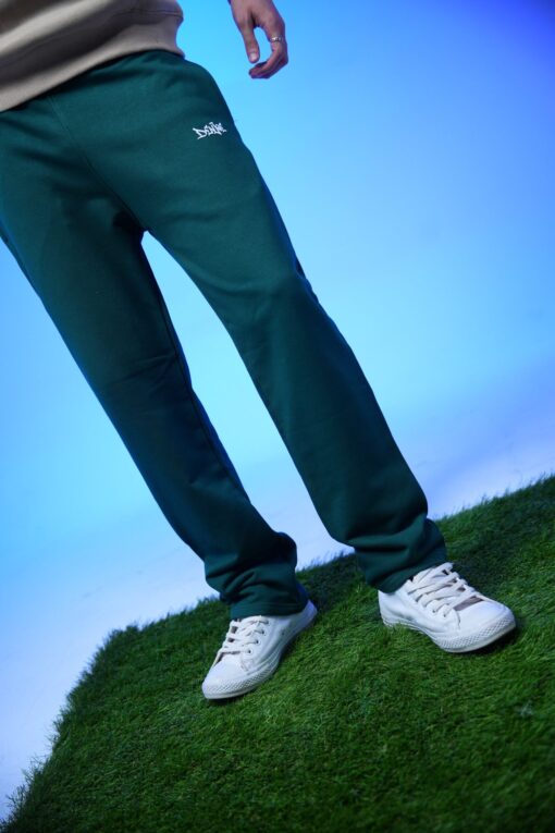 plain sweatpants  dark-green - Image 11