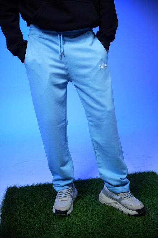 plain sweatpants baby blue - Image 20