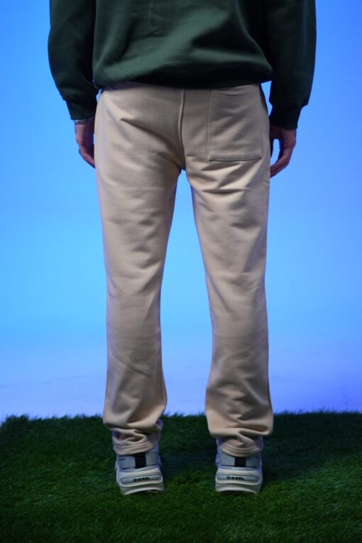 plain sweatpants  Beige - Image 3