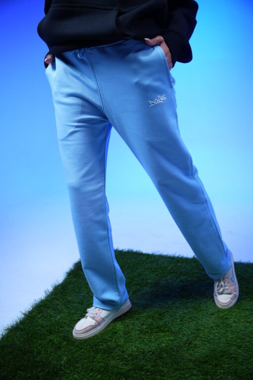 plain sweatpants baby blue - Image 10