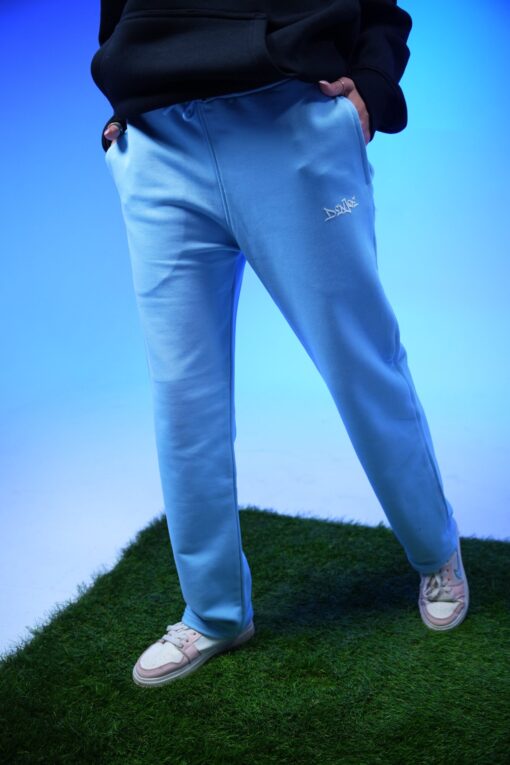 plain sweatpants baby blue - Image 12