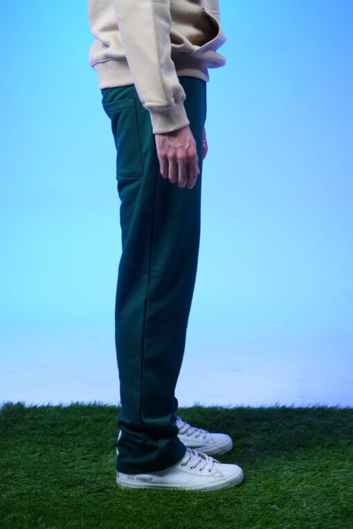 plain sweatpants  dark-green - Image 5