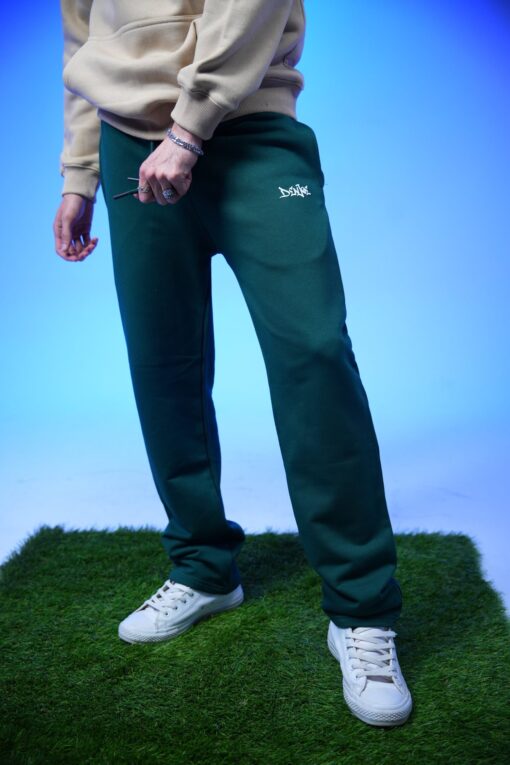 plain sweatpants  dark-green - Image 7