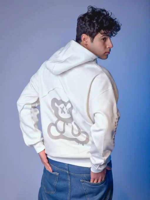 ⁦Teddy bear hoodie off whitey⁩ - الصورة ⁦3⁩