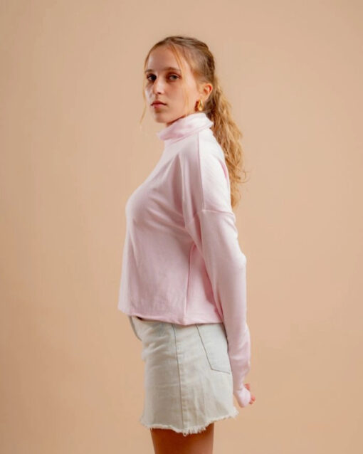 High Collar Top - Image 11