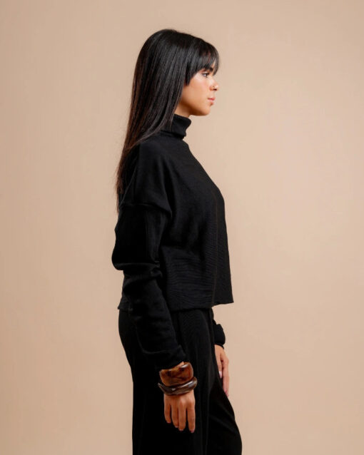 High Collar Top - Image 12